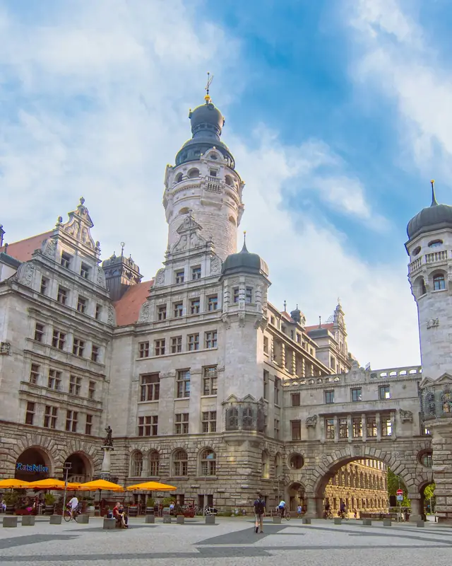 Neues Rathaus in Leipzig